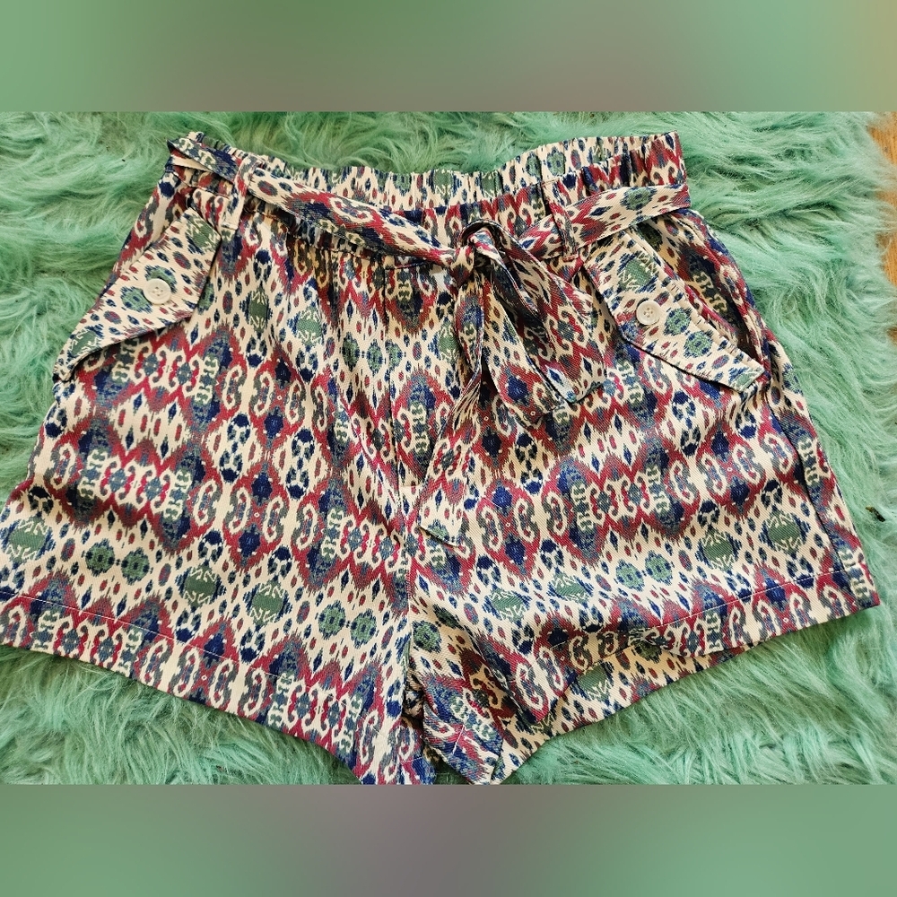 Another Love Aztec Print Shorts Size L
